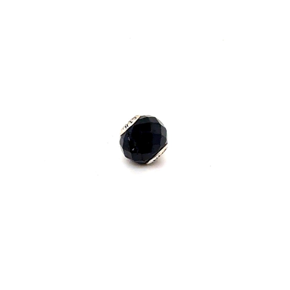 Pandora Essence Strength Black Spinel Charm Sterling Silver 796000SPB Bead